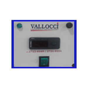 Quadro de comando elétrico com termostato digital